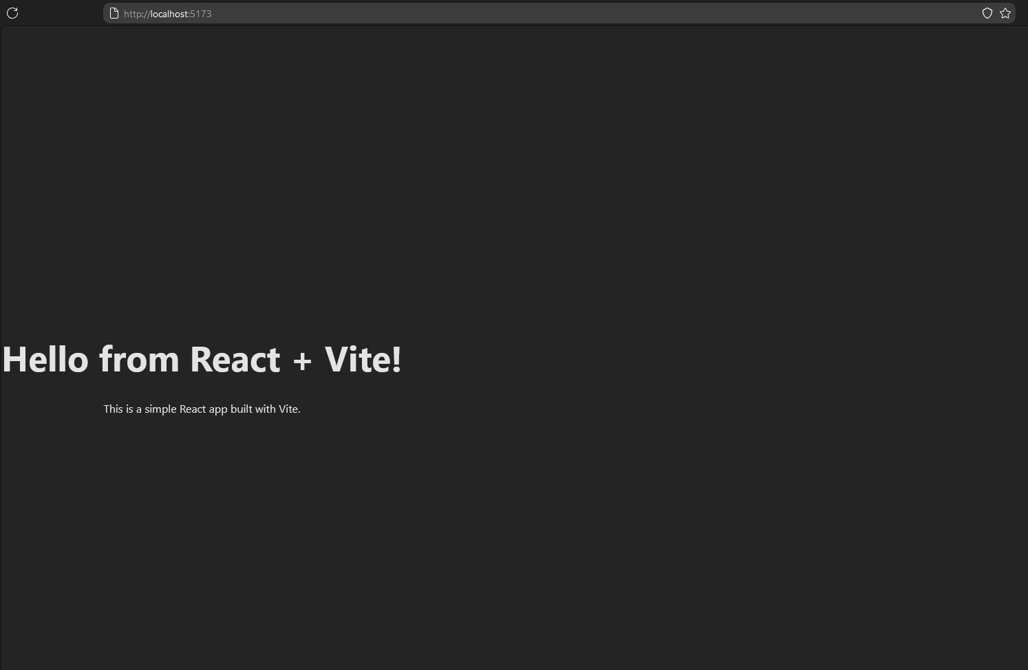 Screenshot Aplikasi React